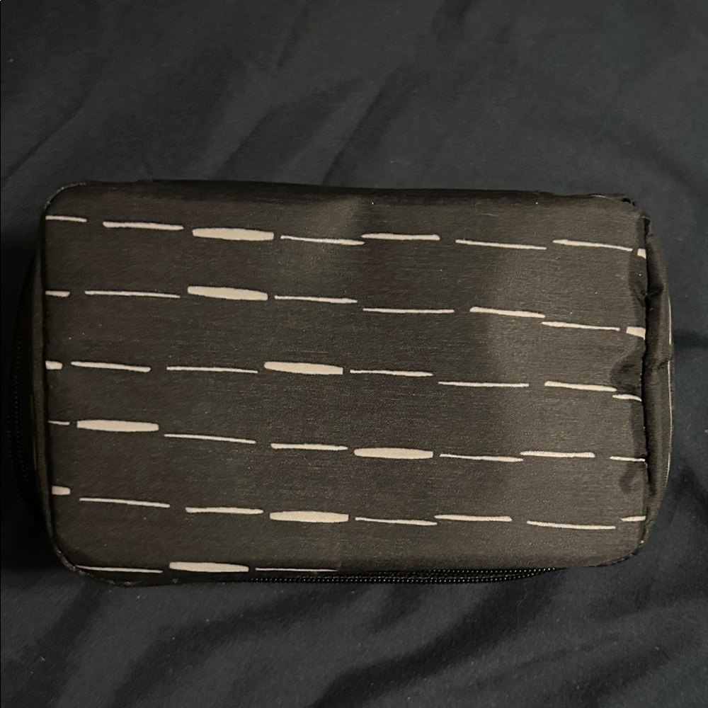 Thirty-One Black and Gray Toiletry Bag